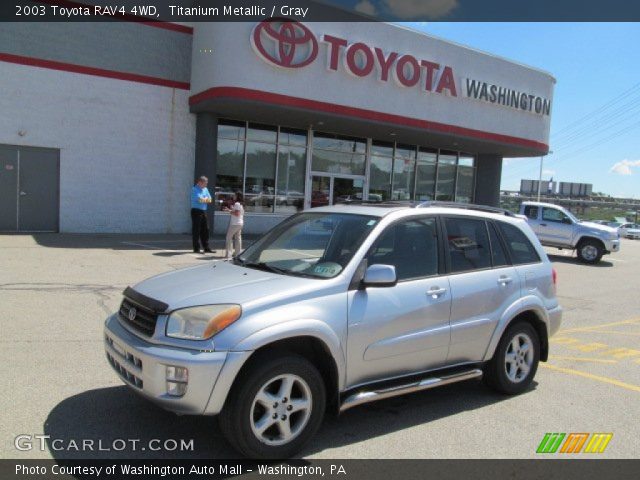 2003 Toyota RAV4 4WD in Titanium Metallic