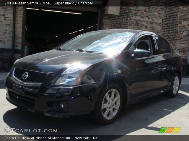 2010 Nissan Sentra 2.0 SR in Super Black