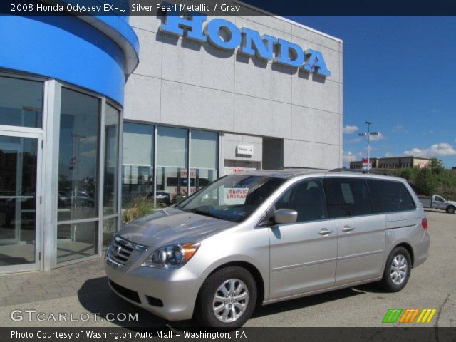 2008 Honda Odyssey EX-L in Silver Pearl Metallic