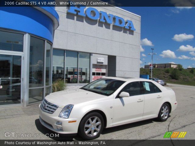 2006 Cadillac STS 4 V8 AWD in White Diamond