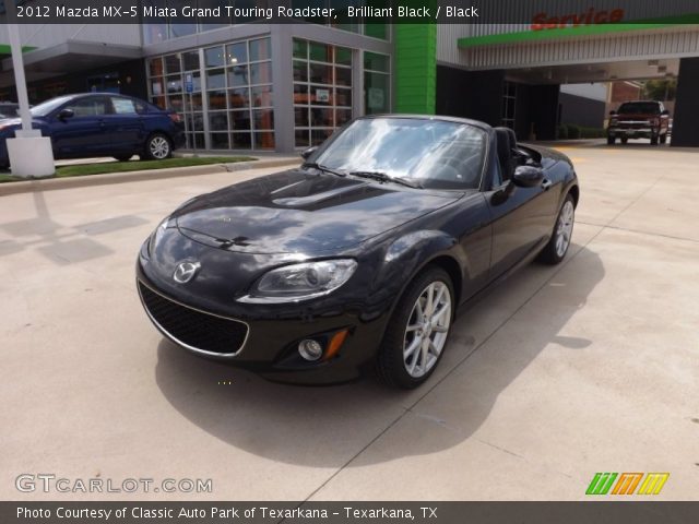 2012 Mazda MX-5 Miata Grand Touring Roadster in Brilliant Black