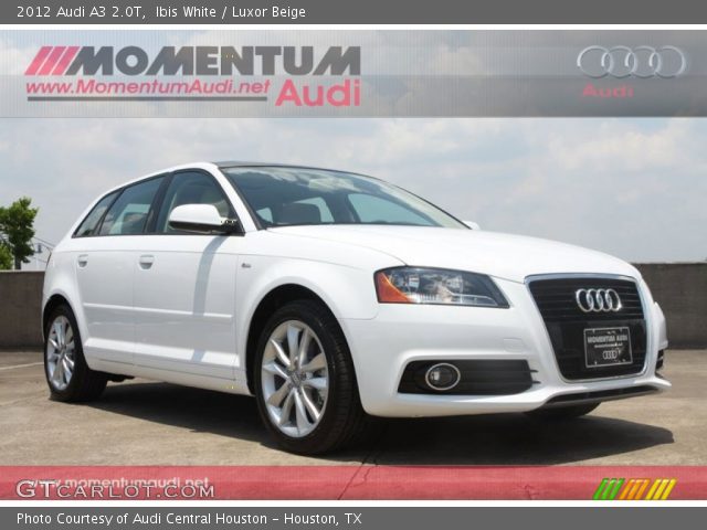 2012 Audi A3 2.0T in Ibis White