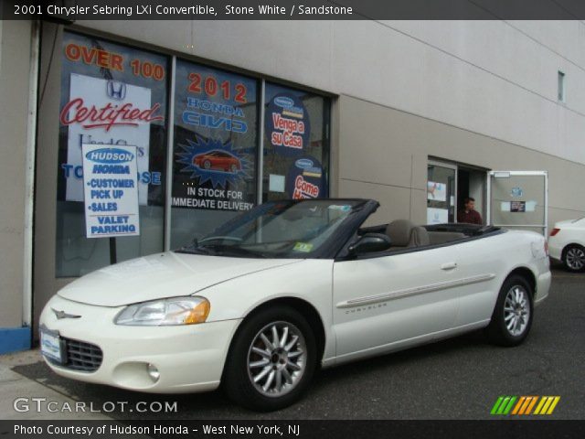2001 Chrysler Sebring LXi Convertible in Stone White