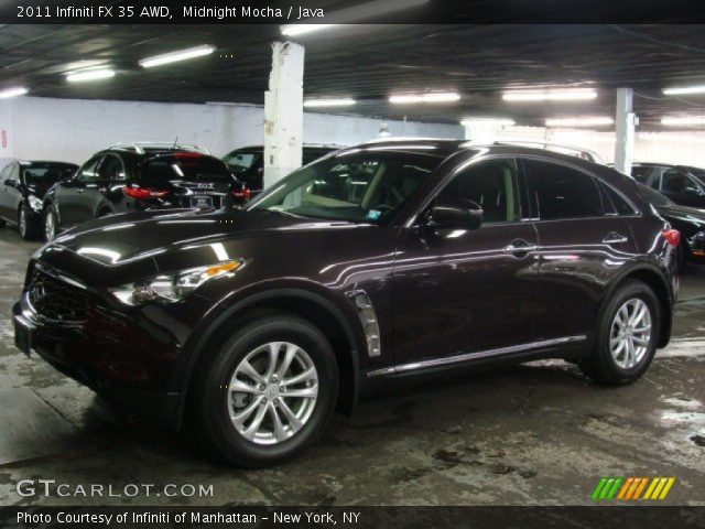 2011 Infiniti FX 35 AWD in Midnight Mocha