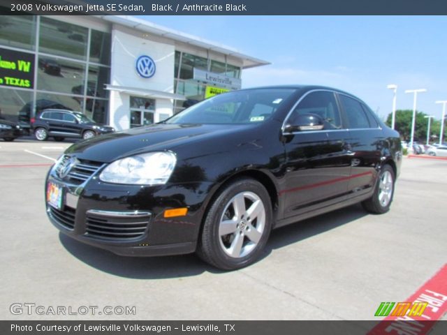 2008 Volkswagen Jetta SE Sedan in Black