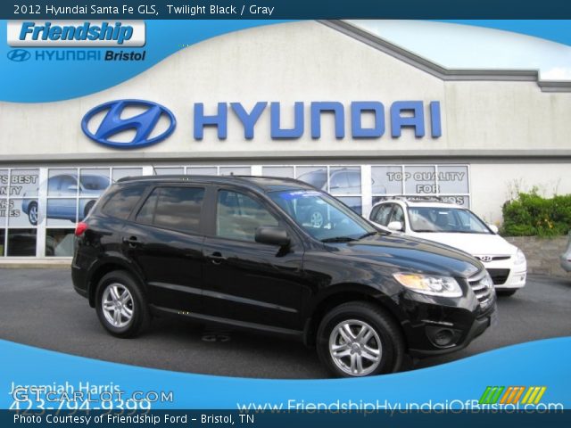2012 Hyundai Santa Fe GLS in Twilight Black