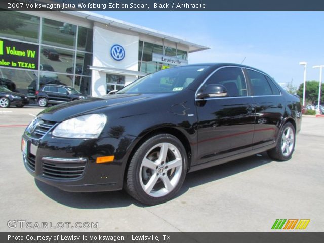 2007 Volkswagen Jetta Wolfsburg Edition Sedan in Black