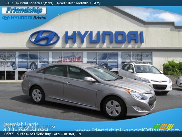 2012 Hyundai Sonata Hybrid in Hyper Silver Metallic