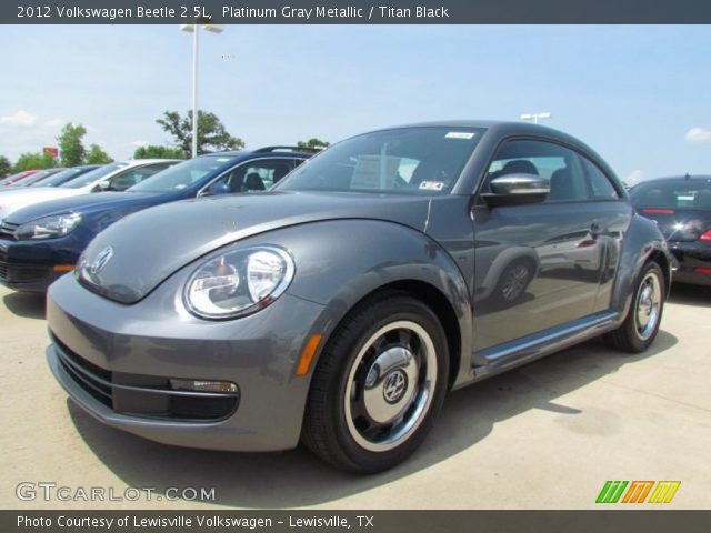 2012 Volkswagen Beetle 2.5L in Platinum Gray Metallic