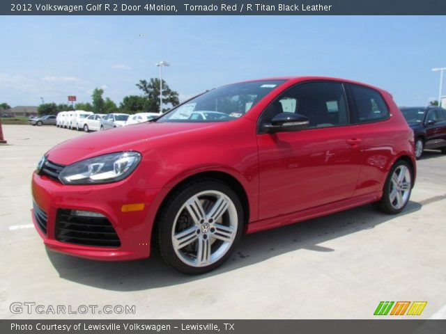 2012 Volkswagen Golf R 2 Door 4Motion in Tornado Red