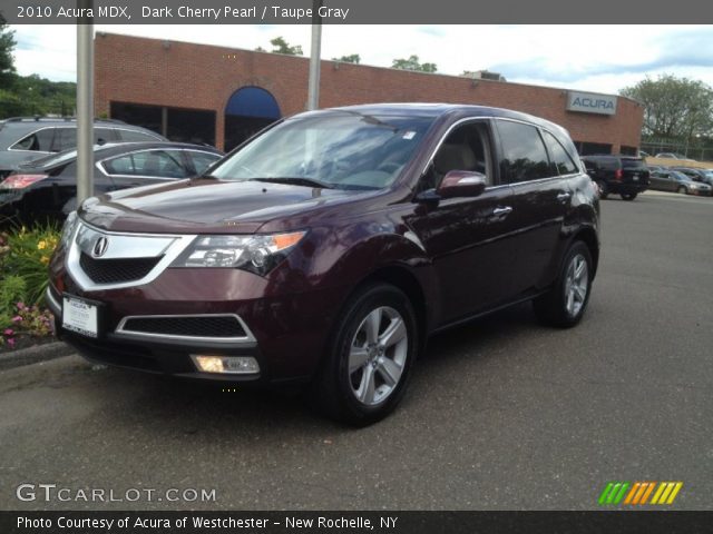 2010 Acura MDX  in Dark Cherry Pearl