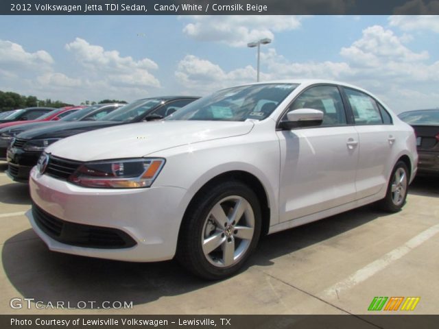 2012 Volkswagen Jetta TDI Sedan in Candy White