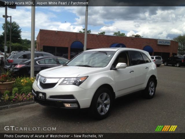 2010 Acura MDX  in Aspen White Pearl