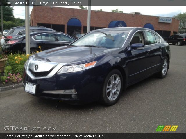 2009 Acura TL 3.5 in Royal Blue Pearl