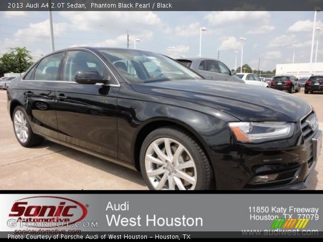 2013 Audi A4 2.0T Sedan in Phantom Black Pearl