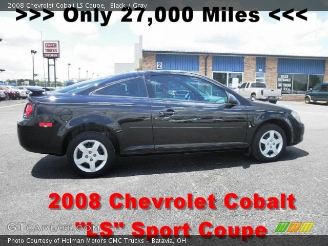 2008 Chevrolet Cobalt LS Coupe in Black