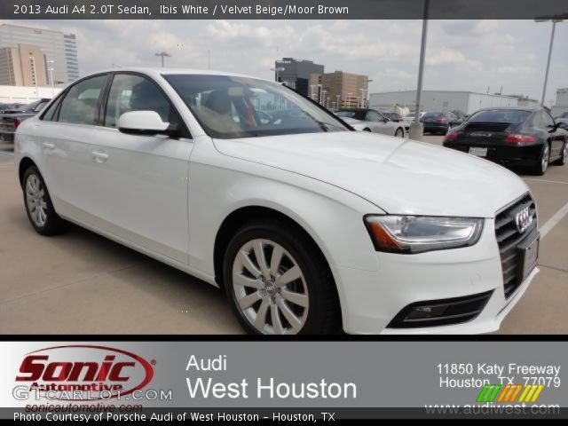 2013 Audi A4 2.0T Sedan in Ibis White