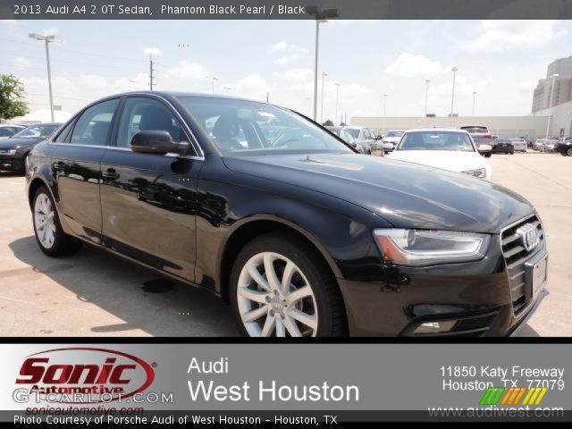 2013 Audi A4 2.0T Sedan in Phantom Black Pearl