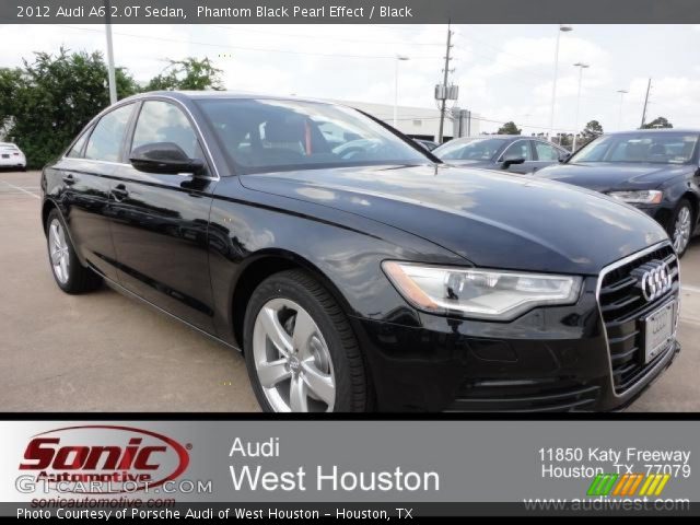 2012 Audi A6 2.0T Sedan in Phantom Black Pearl Effect