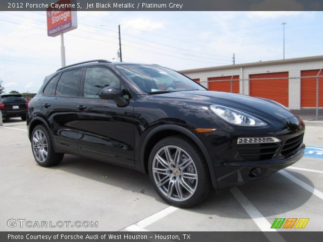 2012 Porsche Cayenne S in Jet Black Metallic