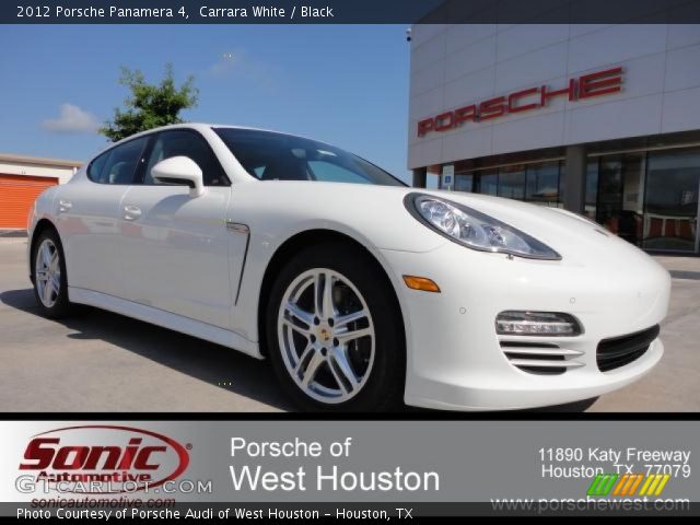 2012 Porsche Panamera 4 in Carrara White