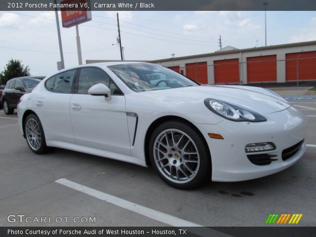 2012 Porsche Panamera V6 in Carrara White