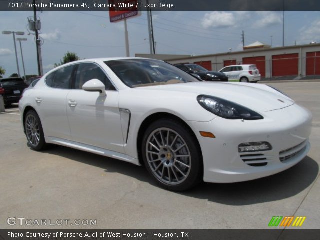 2012 Porsche Panamera 4S in Carrara White