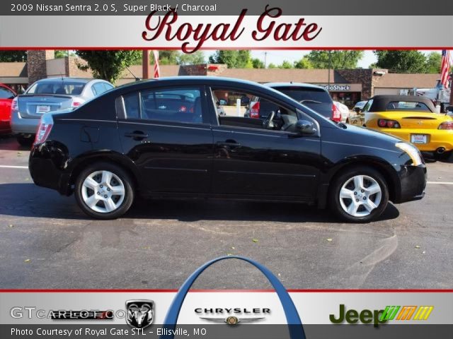 2009 Nissan Sentra 2.0 S in Super Black