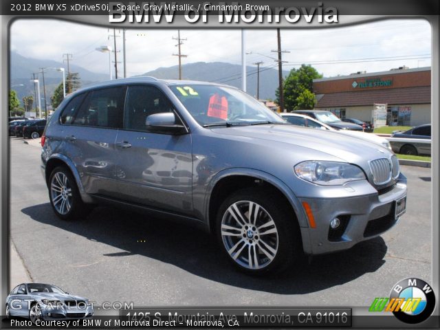 2012 BMW X5 xDrive50i in Space Gray Metallic