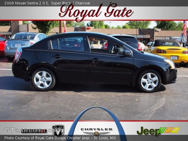 2009 Nissan Sentra 2.0 S in Super Black