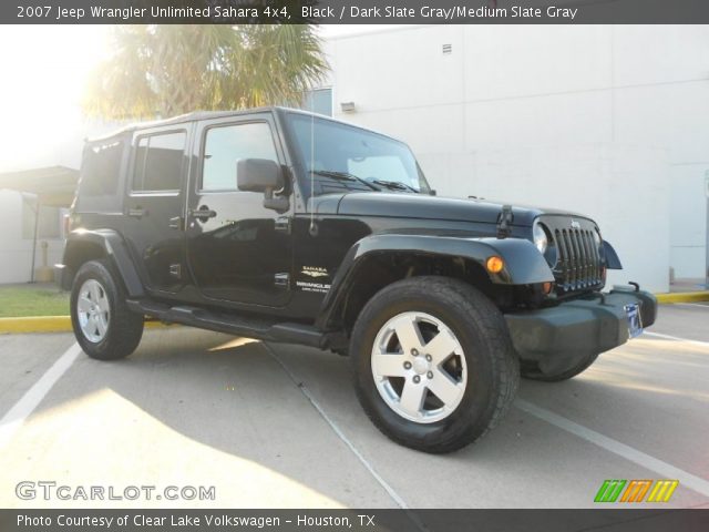 2007 Jeep Wrangler Unlimited Sahara 4x4 in Black