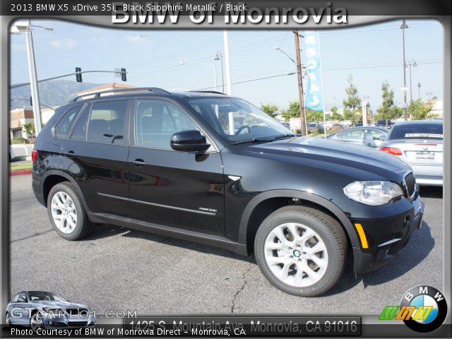 2013 BMW X5 xDrive 35i in Black Sapphire Metallic