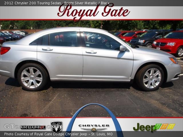 2012 Chrysler 200 Touring Sedan in Bright Silver Metallic