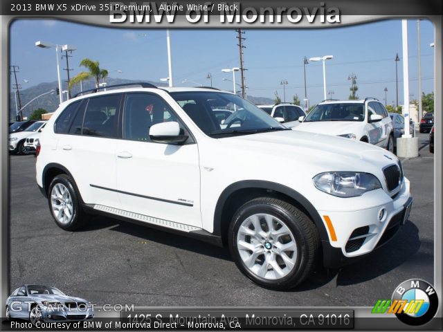 2013 BMW X5 xDrive 35i Premium in Alpine White