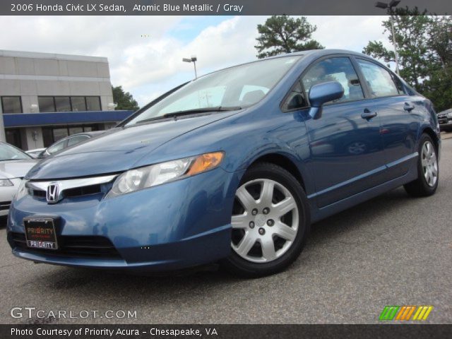 2006 Honda civic atomic blue metallic #7
