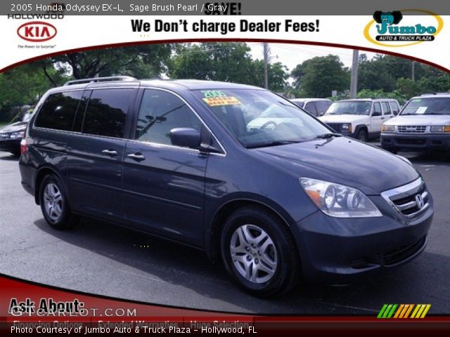 2005 Honda Odyssey EX-L in Sage Brush Pearl
