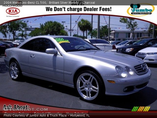 2004 Mercedes-Benz CL 500 in Brilliant Silver Metallic