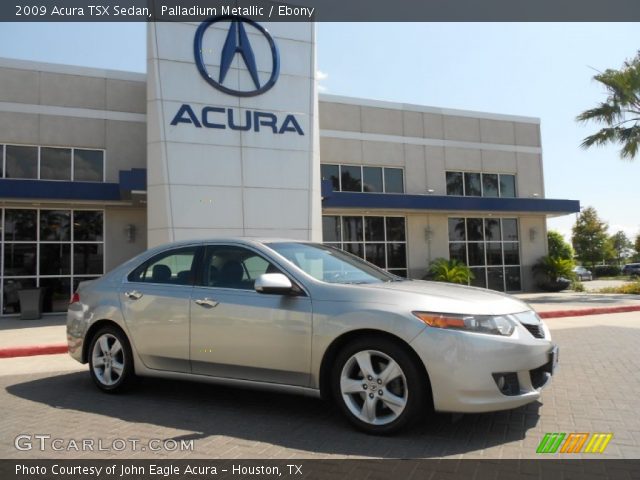 2009 Acura TSX Sedan in Palladium Metallic