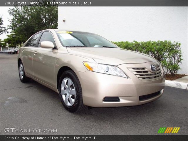 2008 Toyota Camry LE in Desert Sand Mica