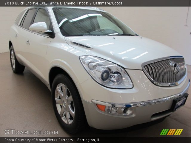 2010 Buick Enclave CXL in White Diamond Tricoat