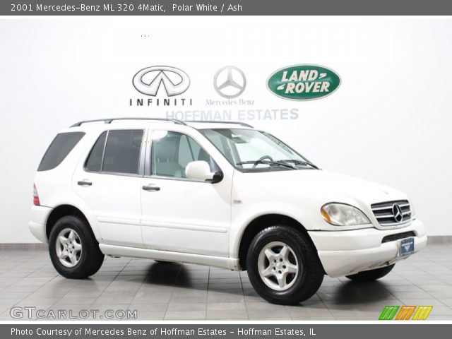 2001 Mercedes-Benz ML 320 4Matic in Polar White