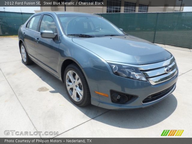 2012 Ford Fusion SE in Steel Blue Metallic