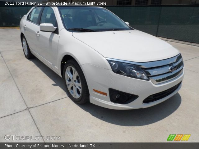 2012 Ford Fusion SE in White Suede