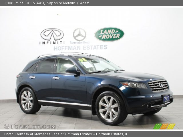 2008 Infiniti FX 35 AWD in Sapphire Metallic