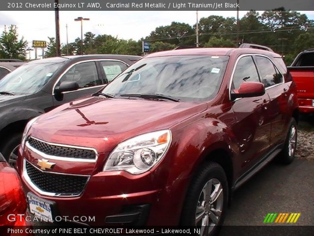 2012 Chevrolet Equinox LT AWD in Cardinal Red Metallic