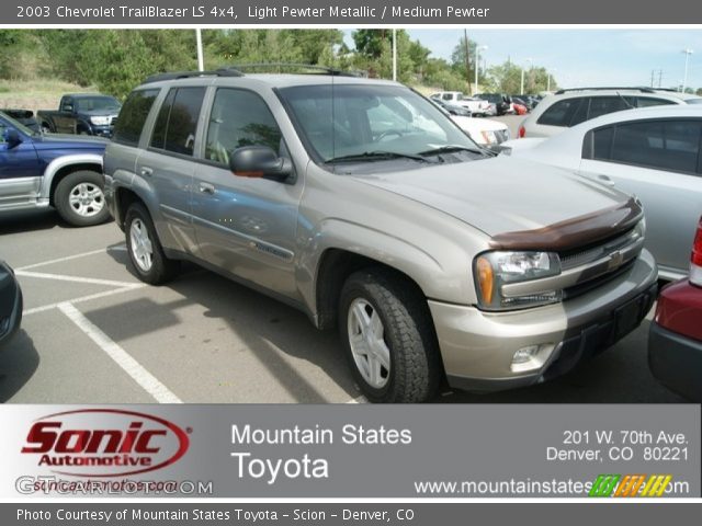 2003 Chevrolet TrailBlazer LS 4x4 in Light Pewter Metallic