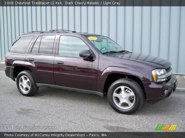 2008 Chevrolet TrailBlazer LS 4x4 in Dark Cherry Metallic