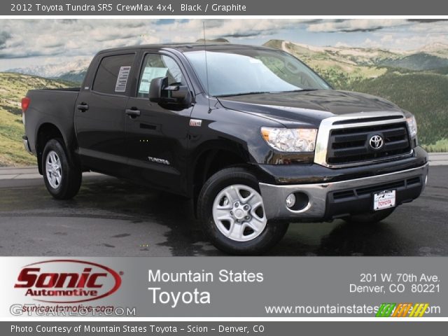 2012 Toyota Tundra SR5 CrewMax 4x4 in Black