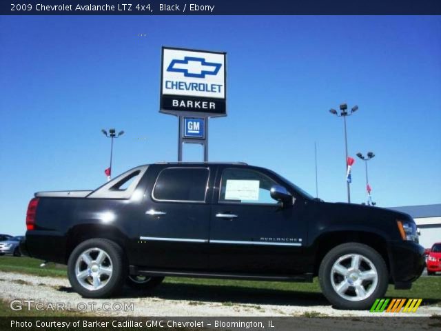 2009 Chevrolet Avalanche LTZ 4x4 in Black
