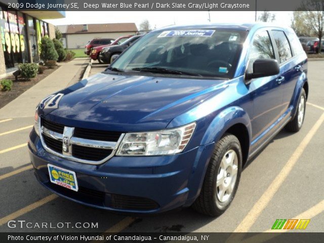 2009 Dodge Journey SE in Deep Water Blue Pearl